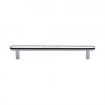 M Marcus Heritage Brass Cabinet Pull Stepped Design 160mm Centre to Centre