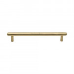 M Marcus Heritage Brass Cabinet Pull Stepped Design 160mm Centre to Centre