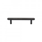 M Marcus Heritage Brass Cabinet Pull Stepped Design 96mm Centre to Centre