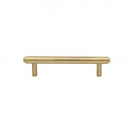 M Marcus Heritage Brass Cabinet Pull Stepped Design 96mm Centre to Centre