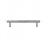 M Marcus Heritage Brass Cabinet Pull Complete Knurled Design 128mm Centre to Centre