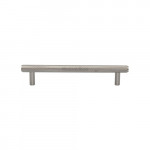 M Marcus Heritage Brass Cabinet Pull Complete Knurled Design 128mm Centre to Centre