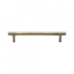Heritage Brass Cabinet Pull Complete Knurled Design – 160mm Centre to Centre