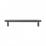 M Marcus Heritage Brass Partial Knurled Design Cabinet Pull 128mm Centre to Centre