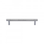 M Marcus Heritage Brass Partial Knurled Design Cabinet Pull 128mm Centre to Centre