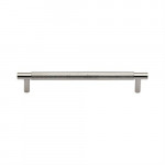 Heritage Brass Cabinet Pull Partial Knurled Design – 160mm Centre to Centre
