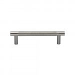 Heritage Brass Cabinet Pull Partial Knurl Design – 96mm Centre to Centre