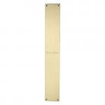 M Marcus Heritage Brass Flat Finger Plate 500mm x 76mm