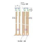 P C Henderson Double Top Sliding Door System