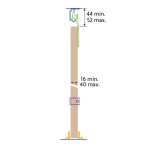 P C Henderson Single Top Sliding Door System