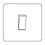 M Marcus Heritage Brass Vintage Range 1 Gang Intermediate Rocker Switch