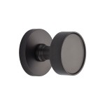 M Marcus Heritage Brass Owen Knurled Knob on Knurled Concealed Base