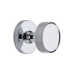 M Marcus Heritage Brass Owen Knurled Knob on Knurled Concealed Base