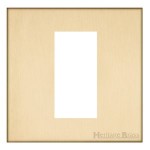 M Marcus Heritage Brass Winchester Range 1 Module Euro Plate