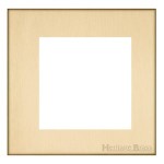M Marcus Heritage Brass Winchester Range 2 Module Euro Plate