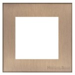 M Marcus Heritage Brass Winchester Range 2 Module Euro Plate