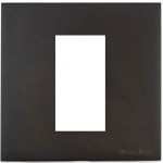 M Marcus Heritage Brass Windsor Range 1 Module Euro Plate