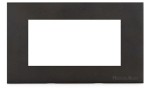 M Marcus Heritage Brass Windsor Range 4 Module Euro Plate