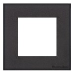 M Marcus Heritage Brass Windsor Range 2 Module Euro Plate