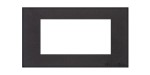 M Marcus Heritage Brass Windsor Range 4 Module Euro Plate