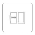M Marcus Heritage Brass Vintage Range Switched Fused Spur Unit