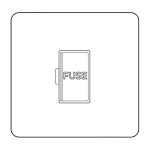 M Marcus Heritage Brass Vintage Range Unswitched Fused Spur Unit
