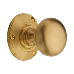 M Marcus Heritage Brass Chester Mortice Knob on Rose