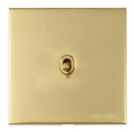 M Marcus Heritage Brass Winchester Range 1 Gang Stockholm Toggle Switch