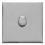 M Marcus Heritage Brass Winchester Range 1 Gang Multi Location Primary Dimmer (Compatible with LED bulbs)