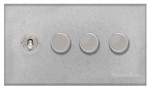 M Marcus Heritage Brass Winchester Range 4 Gang Mixed Toggle Switch Dimmer Switch 1xToggle Switch 3xTED