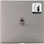 M Marcus Heritage Brass Winchester Range 1 Gang Dimming Stockholm Toggle Switch