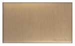 M Marcus Heritage Brass Winchester Range Double Blank Plate