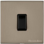 M Marcus Heritage Brass Windsor Range 20 Amp Double Pole Switch