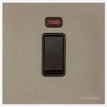 M Marcus Heritage Brass Windsor Range 45 Amp Single Plate Cooker Switch