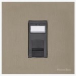 M Marcus Heritage Brass Windsor Range 1 Gang CAT6 Socket