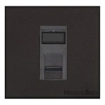 M Marcus Heritage Brass Windsor Range 1 Gang CAT6 Socket