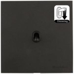 M Marcus Heritage Brass Windsor Range 1 Gang Dimming Stockholm Toggle Switch