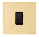 M Marcus Heritage Brass Windsor Range 20 Amp Double Pole Switch