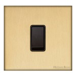 M Marcus Heritage Brass Windsor Range 20 Amp Double Pole Switch