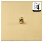 M Marcus Heritage Brass Windsor Range 1 Gang Dimming Stockholm Toggle Switch