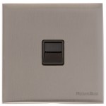 M Marcus Heritage Brass Windsor Range 1 Gang Master Line Socket