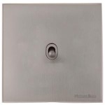 M Marcus Heritage Brass Windsor Range 1 Gang Stockholm Toggle Switch