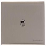 M Marcus Heritage Brass Windsor Range 1 Gang Intermediate Stockholm Toggle Switch