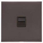 M Marcus Heritage Brass Windsor Range 1 Gang Master Line Socket
