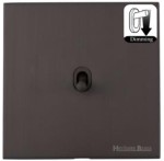 M Marcus Heritage Brass Windsor Range 1 Gang Dimming Stockholm Toggle Switch