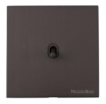 M Marcus Heritage Brass Windsor Range 1 Gang Stockholm Toggle Switch