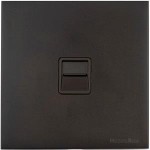 M Marcus Heritage Brass Windsor Range 1 Gang Master Line Socket