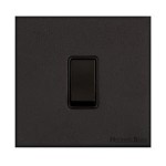 M Marcus Heritage Brass Windsor Range 1 Gang Intermediate Rocker Switch