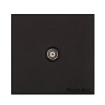 M Marcus Heritage Brass Windsor Range 1 Gang Isolated TV Coaxial Socket