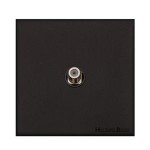 M Marcus Heritage Brass Windsor Range 1 Gang Satellite Socket